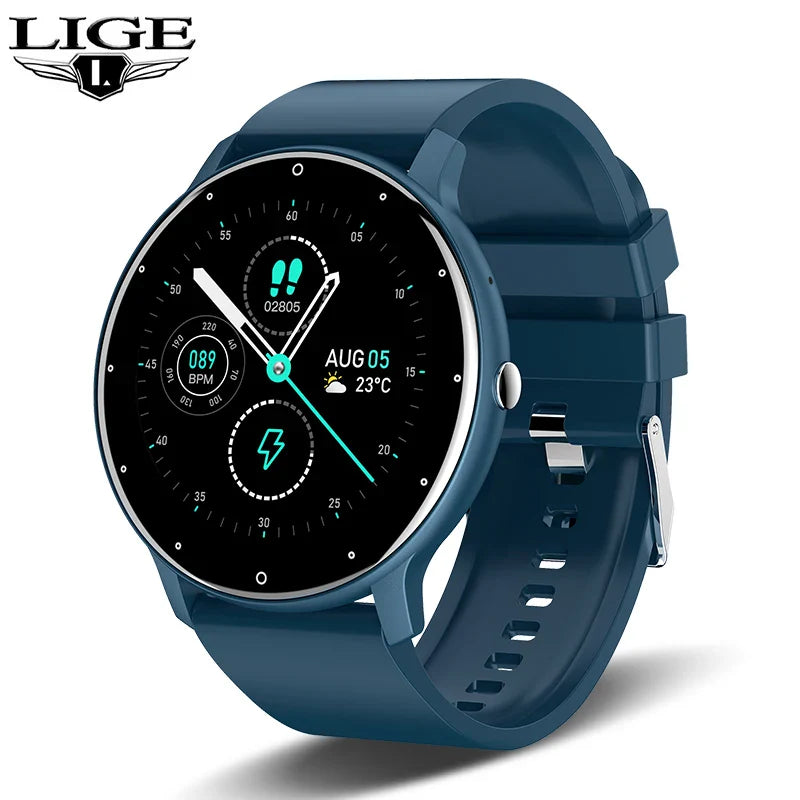 LIGE Full Touch Smartwatch for Men and Women - NurturePathWellness