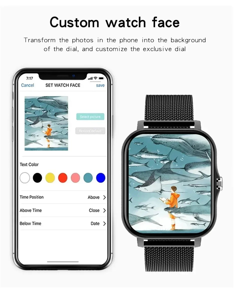 2025 Smartwatch for Men and Women Fitness Tracker - NurturePathWellness