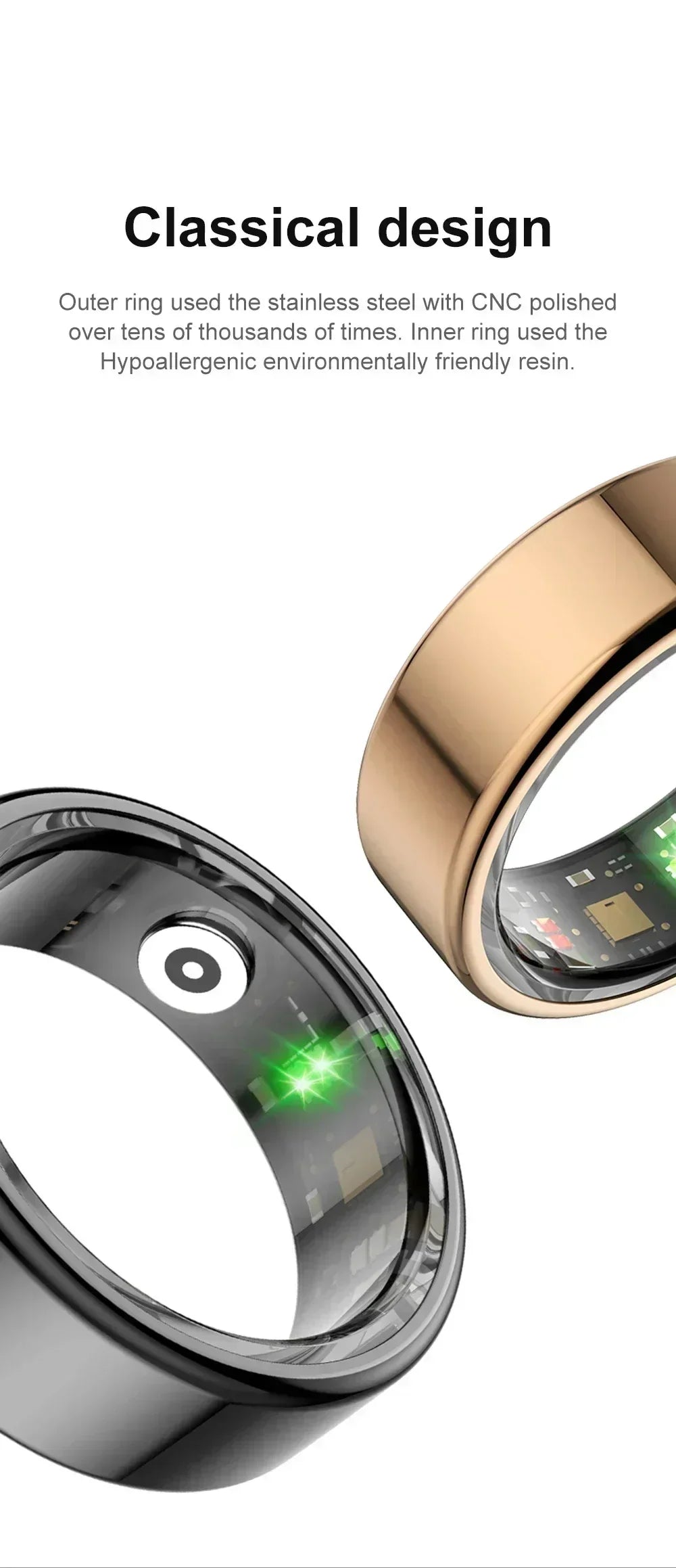 COLMI R02 Smart Ring with Health Monitor - NurturePathWellness