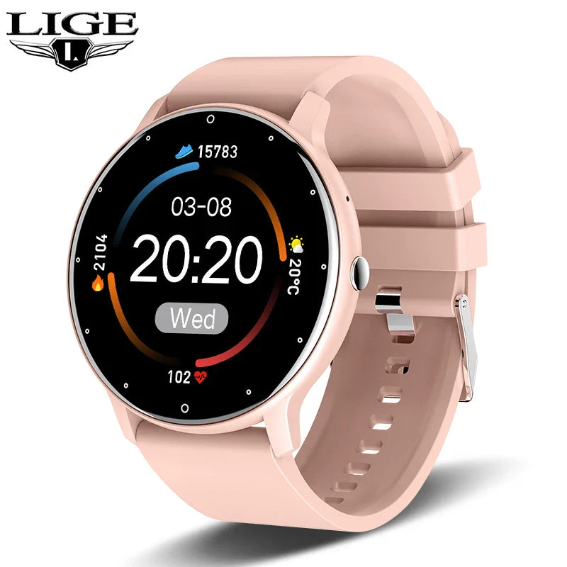 LIGE Full Touch Smartwatch for Men and Women - NurturePathWellness
