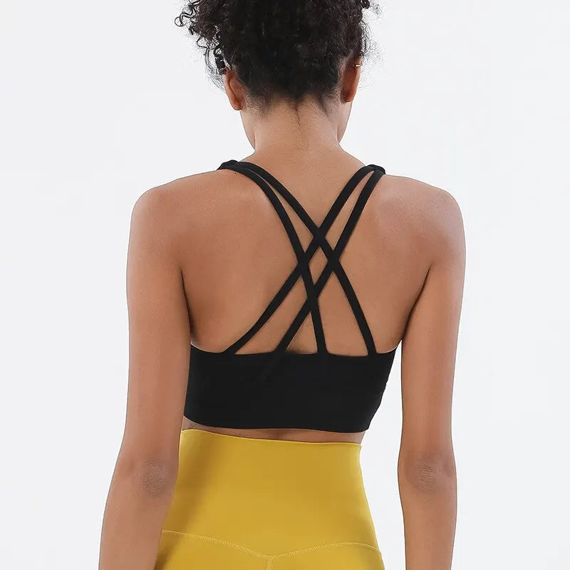 Women Fitness Yoga Bra - NurturePathWellness