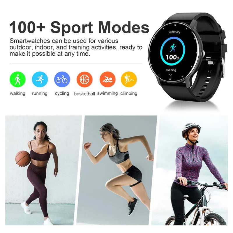 LIGE Full Touch Smartwatch for Men and Women - NurturePathWellness