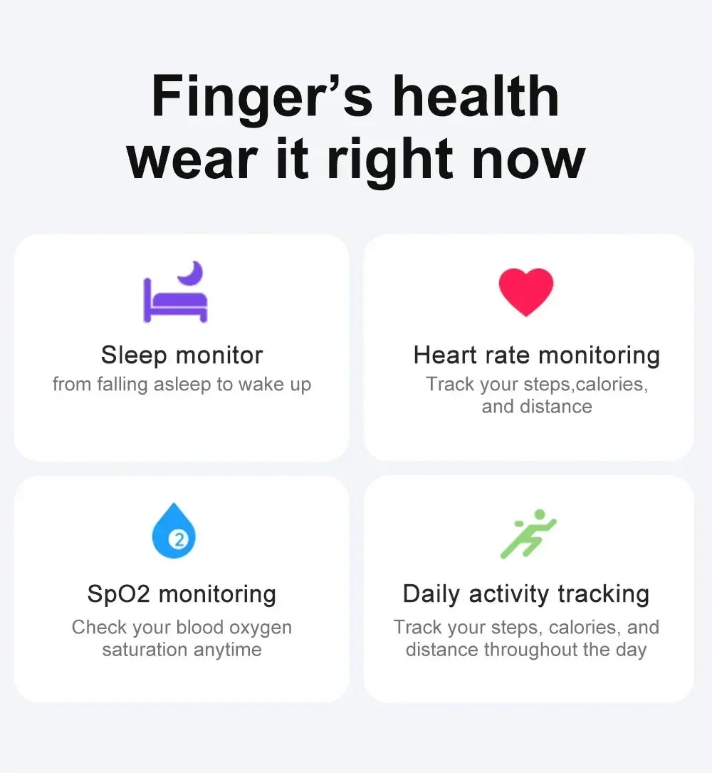 COLMI R02 Smart Ring with Health Monitor - NurturePathWellness