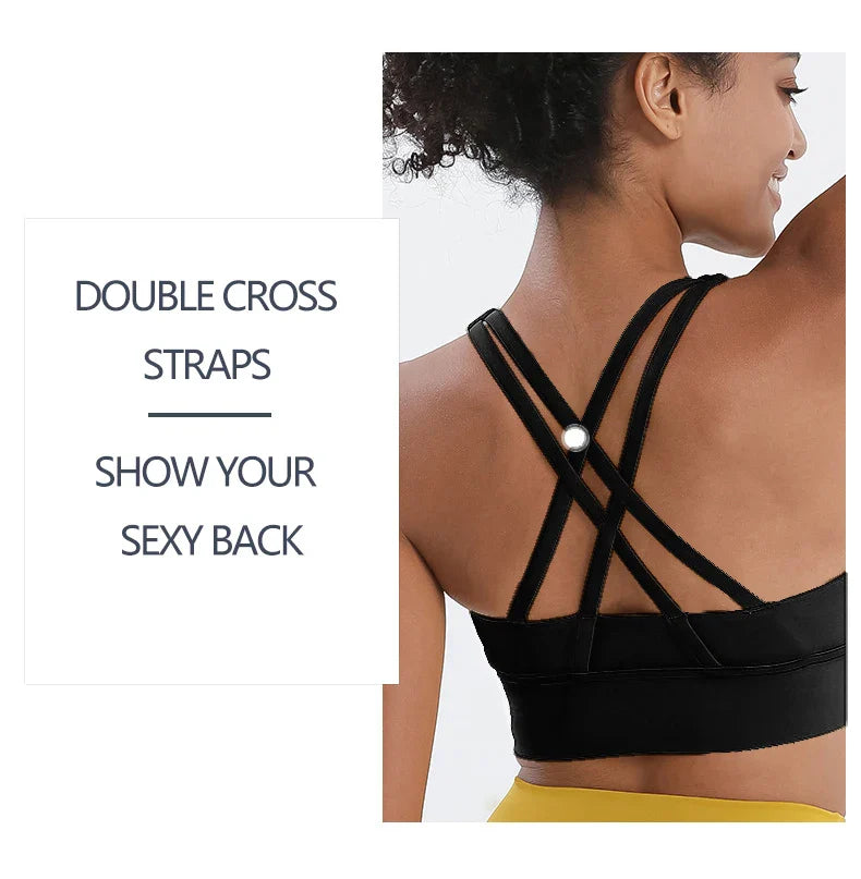 Women Fitness Yoga Bra - NurturePathWellness