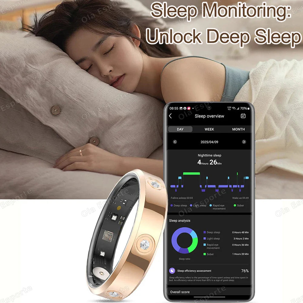 2025 Smart Ring for Health, Fitness, and Wellness - NurturePathWellness