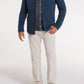 Abuelo Quilted Magnetic Jacket in Blue Heather