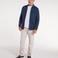 Abuelo Quilted Magnetic Jacket in Blue Heather