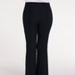 Carmen Velcro Magnetic Flare Pant in Black