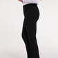 Carmen Velcro Magnetic Flare Pant in Black
