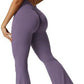 Women Sleeveless Flare Jumpsuits Fitness Yoga Long Pants - NurturePathWellness