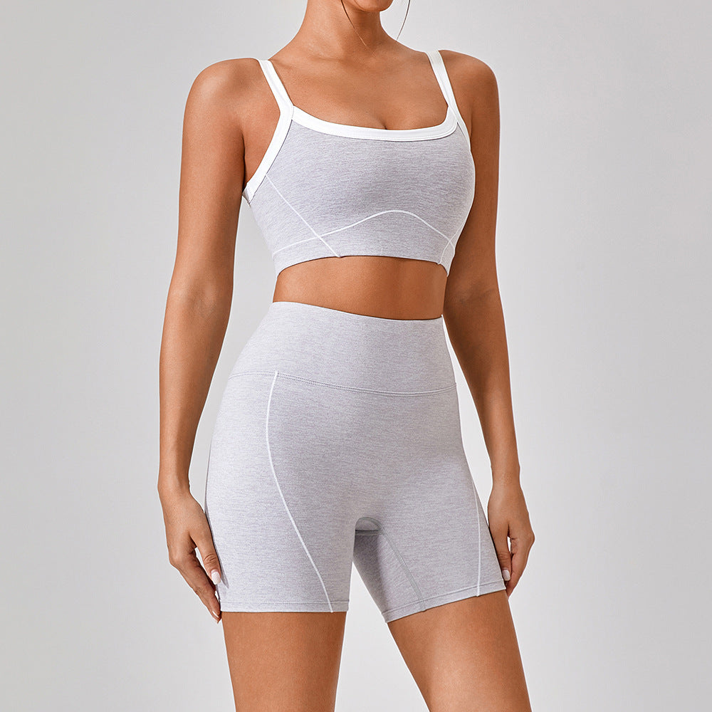 Women’s Spaghetti Strap Yoga Fitness Set - NurturePathWellness