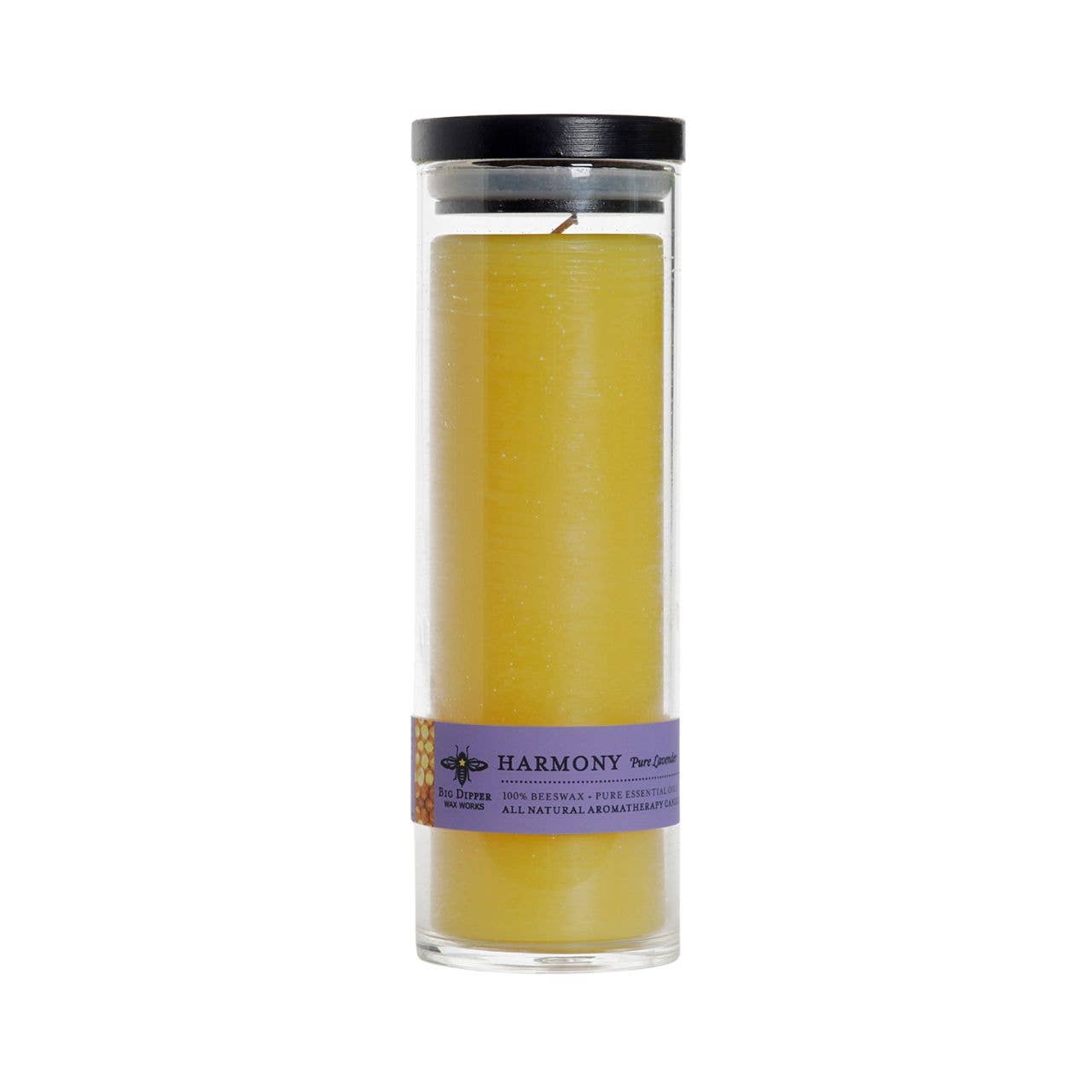 Sanctuary Glass Beeswax Aromatherapy Candle - 90 Hour Burn Time