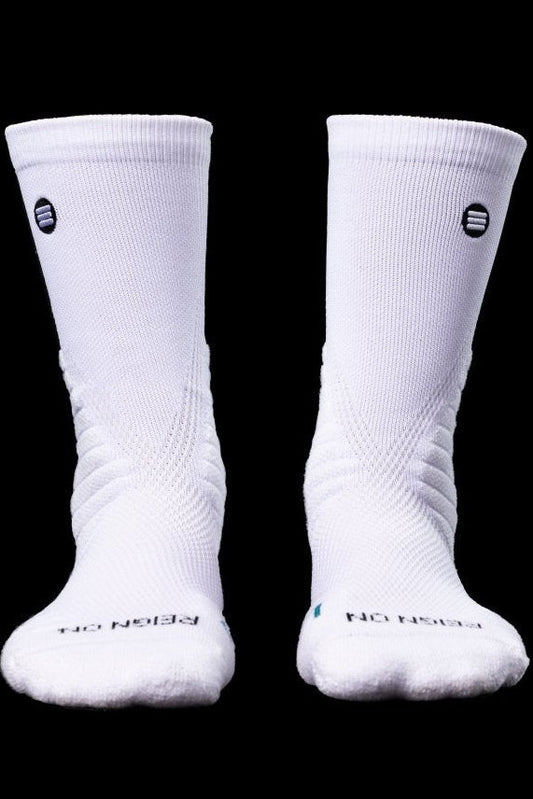 Cloud Tech Performance Socks - White - NurturePathWellness