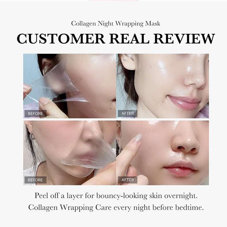 Collagen Face Mask - Firming Anti-Wrinkle Hydrating Treatment