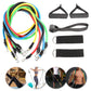 11Pcs Resistances Band Set Fitness Equipment - NurturePathWellness