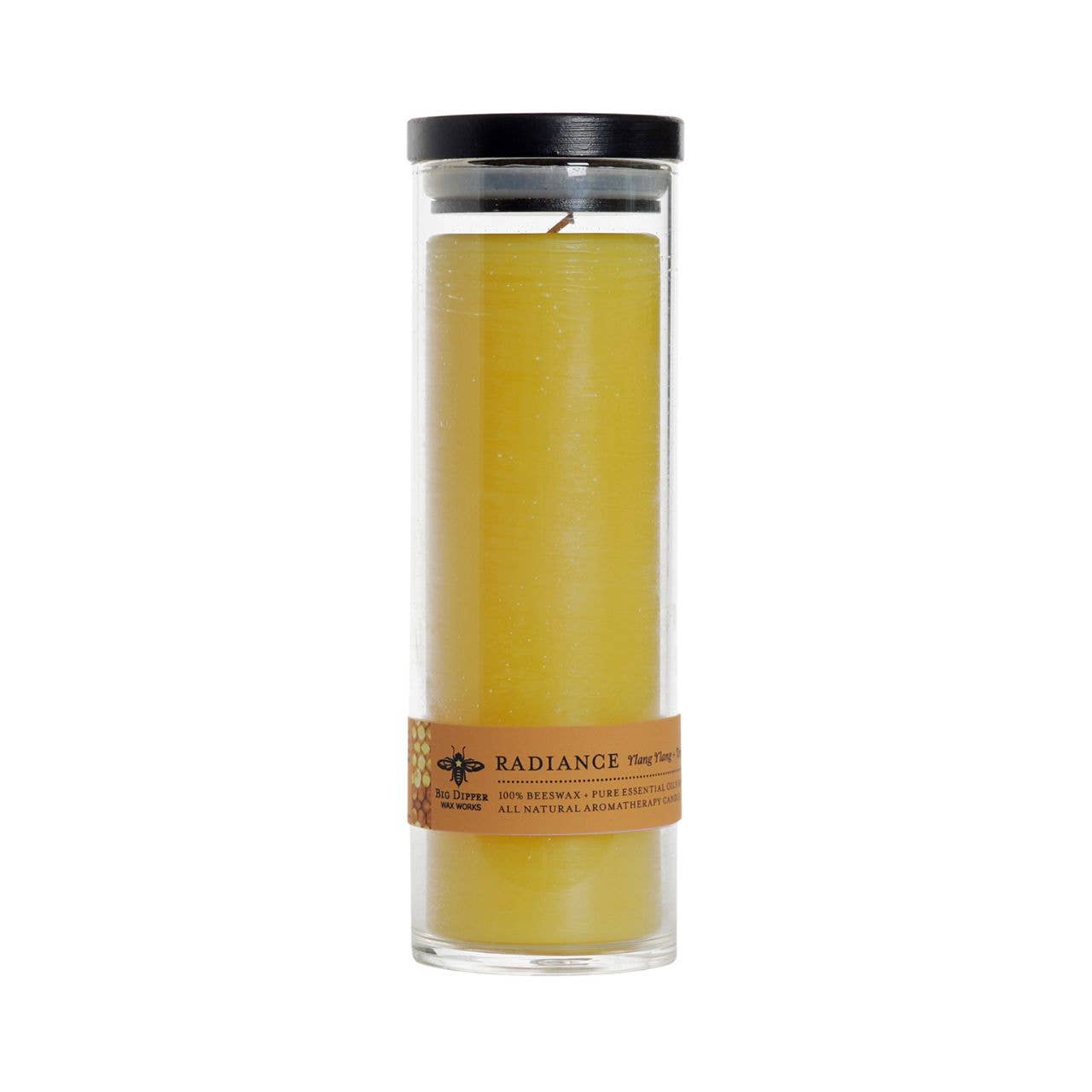 Sanctuary Glass Beeswax Aromatherapy Candle - 90 Hour Burn Time