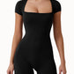 Women's Yoga Jumpsuit Shorts - High Stretch Athletic Wear - NurturePathWellness