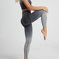 Women's Gradient Tie-Dye Seamless Yoga Set - Two-Piece Athletic Wear - NurturePathWellness