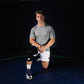 Mid-Length Padded Knee Sleeve - Black - NurturePathWellness