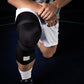 Mid-Length Padded Knee Sleeve - Black - NurturePathWellness