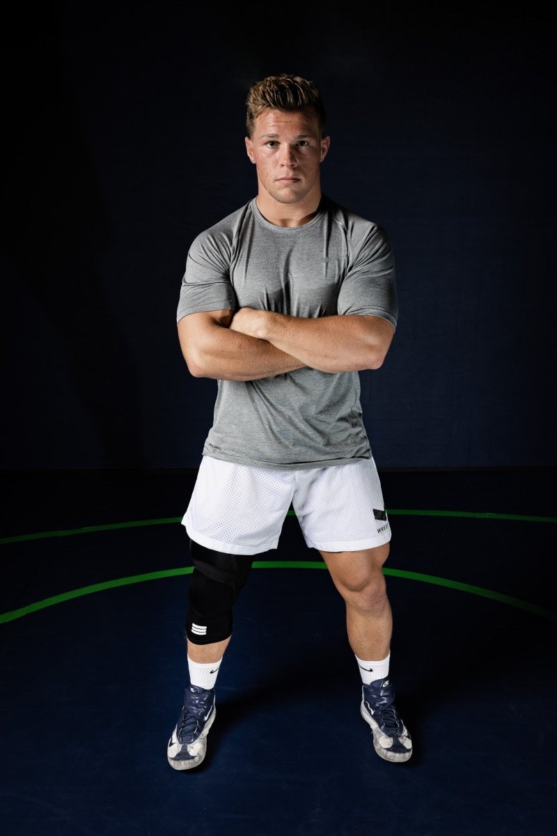 Mid-Length Padded Knee Sleeve - Black - NurturePathWellness