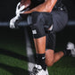 Mid-Length Padded Knee Sleeve - Black - NurturePathWellness