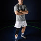 Mid-Length Padded Knee Sleeve - Black - NurturePathWellness