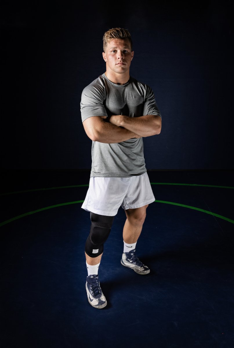 Mid-Length Padded Knee Sleeve - Black - NurturePathWellness
