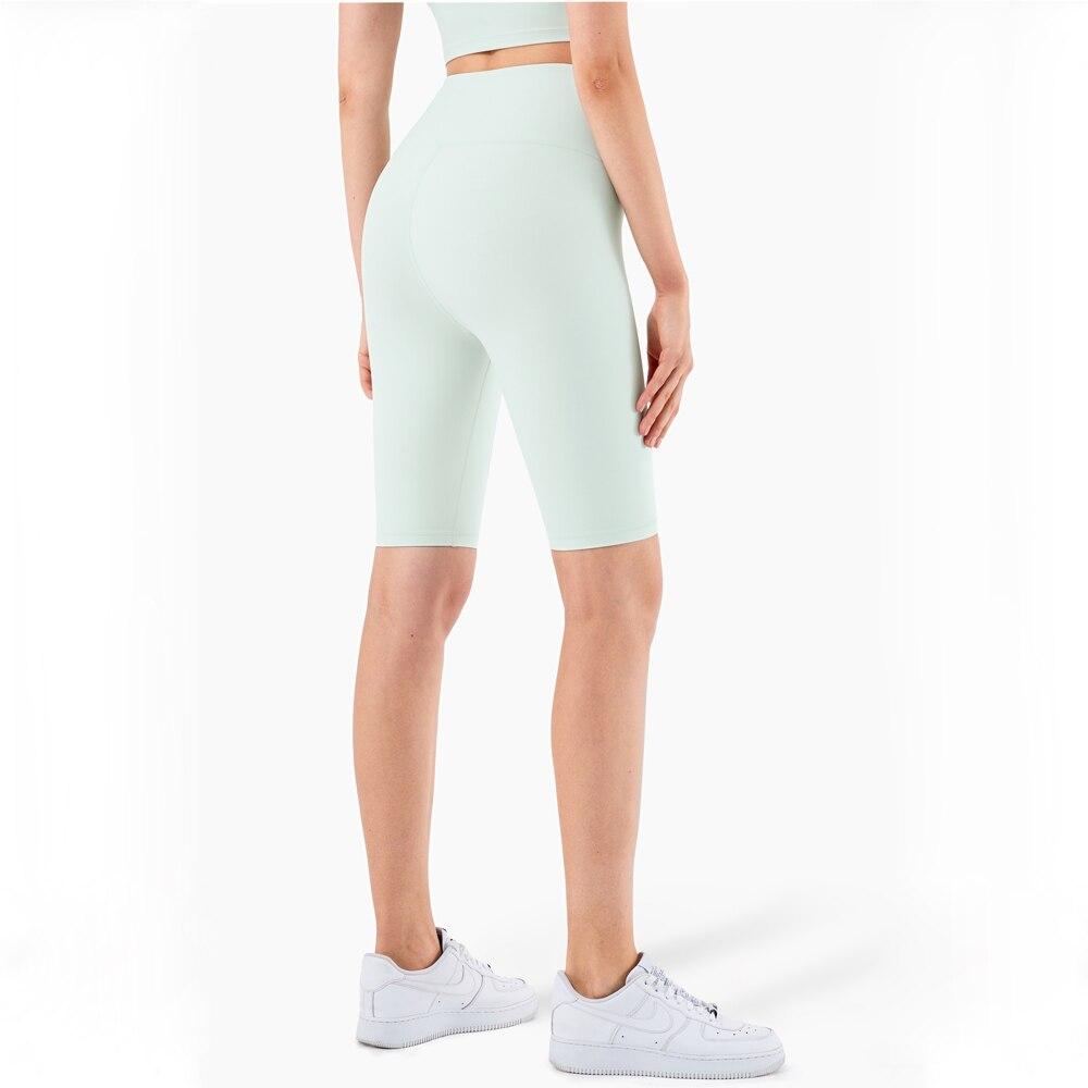 Second Skin Feel Workout Fitness Gym Biker Shorts Women High Waist - NurturePathWellness