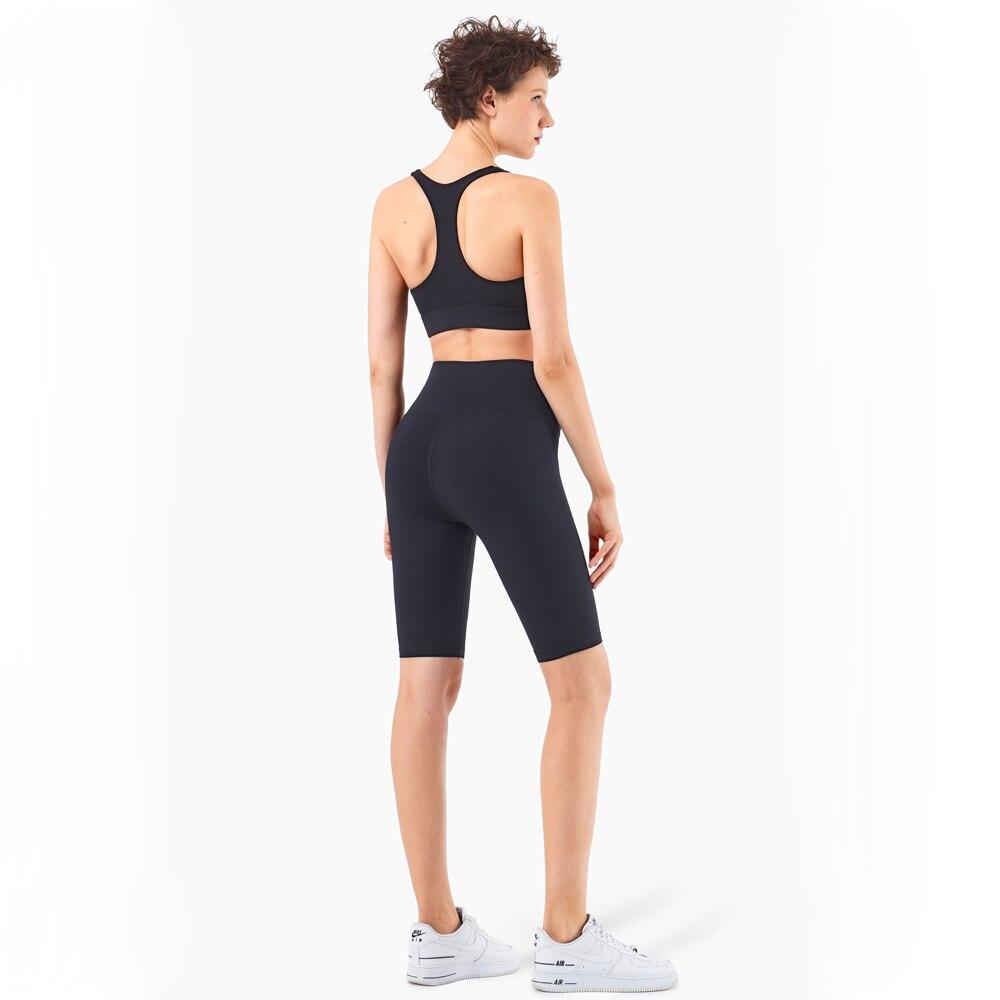 Second Skin Feel Workout Fitness Gym Biker Shorts Women High Waist - NurturePathWellness