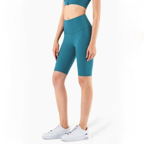 Second Skin Feel Workout Fitness Gym Biker Shorts Women High Waist - NurturePathWellness
