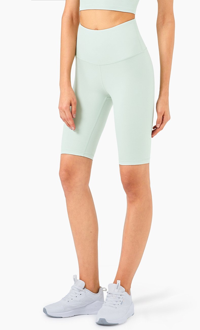Second Skin Feel Workout Fitness Gym Biker Shorts Women High Waist - NurturePathWellness
