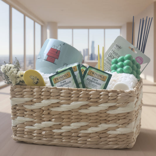 The Wellness Box-Self Care Spa Gift Set Basket for Women 15pc
