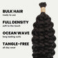 Ocean Wave Bulk 100% Human Braiding Hair